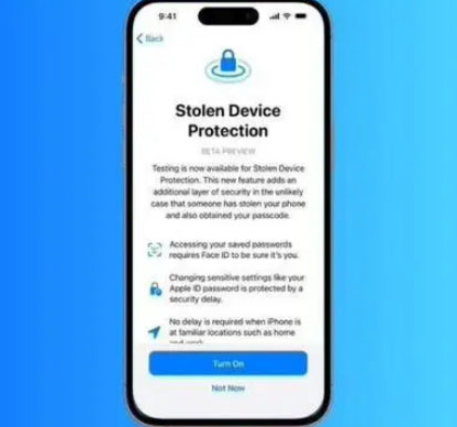 潢川苹果授权维修店分享被盗设备保护功能开启方法 