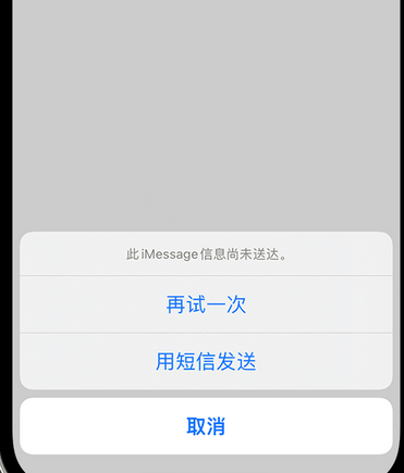 潢川apple维修iPhone上无法正常发送iMessage信息