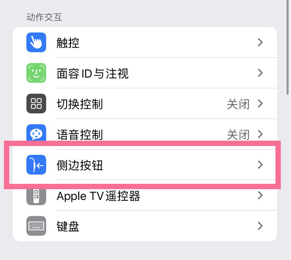 潢川苹果14维修店分享iPhone14 Plus侧键双击下载功能关闭方法 