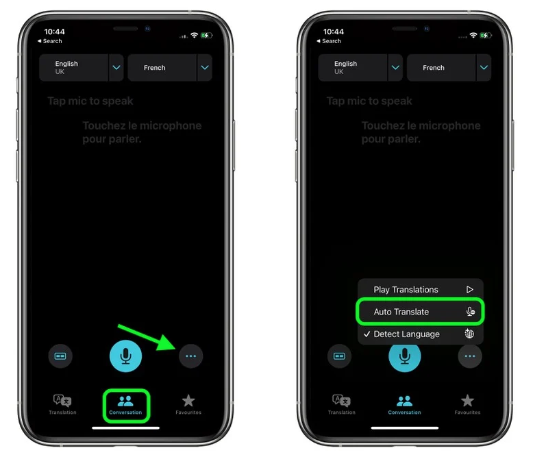 潢川苹果手机维修分享iOS 15 “翻译” App 新改进 